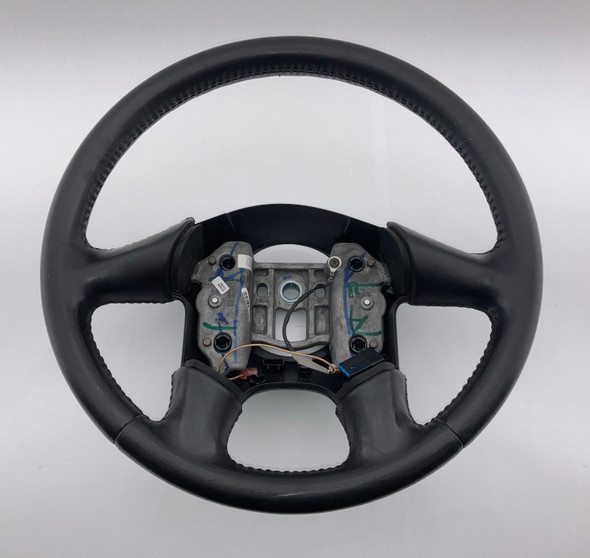 2005 Chevrolet Corvette C6 Black Leather 4 Spoke Steering Wheel / Manual  /   C6020