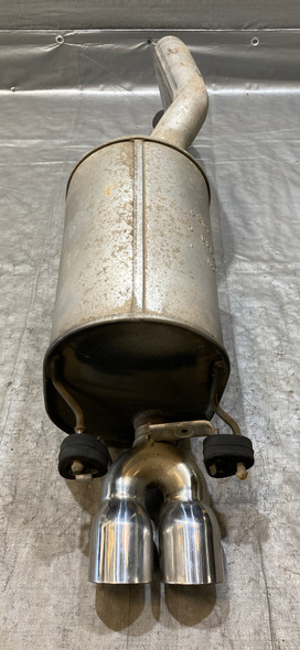 2005-2008 Chevrolet Corvette C6 Passenger Side OEM Exhaust Muffler w/ Tips / 74K C6020