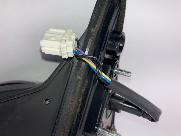 2003-2008 Nissan 350Z Passenger Side Mirror / Heated / Magnetic Black Pearl  5Z028