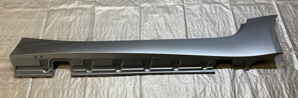 2006-2008 E86 BMW Z4 Coupe Driver Side Skirt Rocker Panel / Silver Gray Metallic  Z4061