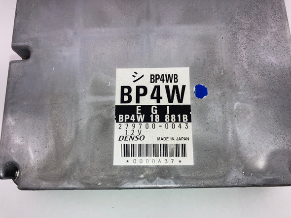 1999 Mazda Miata ECU Computer / BP4W 18 881B / Manual  /  NB262