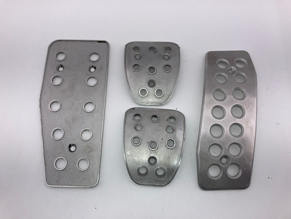1990-1997 Mazda Miata Aftermarket Aluminum Pedal Trims / USED / Manual /   NA108