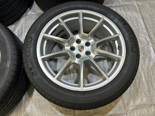 2015-2018 Porsche Macan 95B 20 10 Spoke Wheels Rims w/ Tires / Set of 4 / PM006