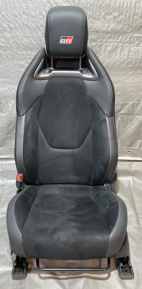 2023-2025 Toyota GR Corolla Premium Front Seats / Black Leather / Suede / Pair /   GRC01