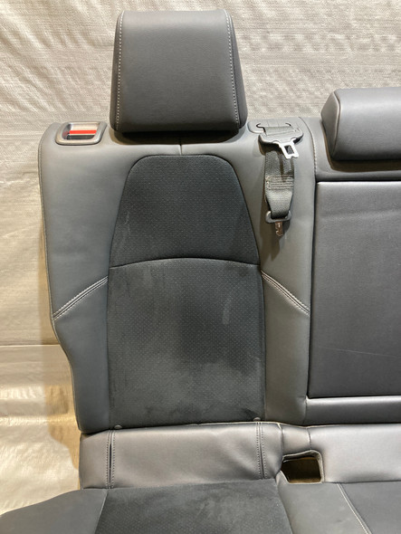 2023-2025 Toyota GR Corolla Premium Rear Seat Set / Black Suede /   GRC01