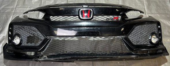 2017-2021 FK8 Honda Civic Type R Front Bumper Cover w/ Grilles / *DAMAGE* /    TR105