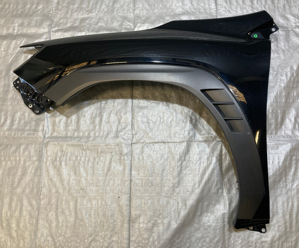 2022-2024 Subaru WRX Driver Side Fender Panel w/ Flare Trim / Crystal Black Silica  SW005