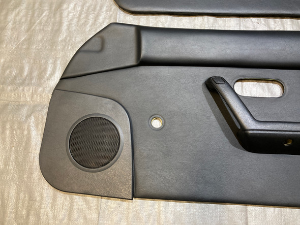 1990-1993 Mazda Miata Interior Door Panels / Black / Manual Window / Pair /   NA110