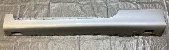 2008-2015 Audi TT Driver Side Skirt Rocker Panel / Ice Silver Metallic  T2015