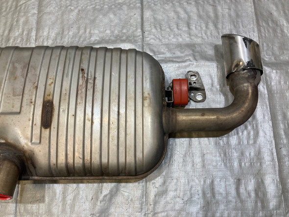 2012-2015 Audi TT Quattro OEM Exhaust Muffler w/ Tips /  T2015