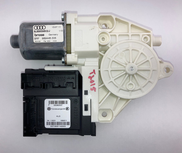 2008-2014 Audi TT Coupe Passenger Side Window Motor / 8J8959802 /   T2015