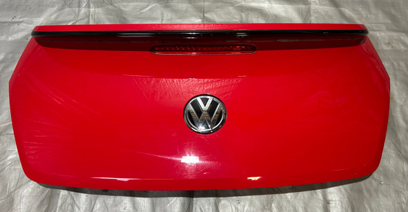 2013-2019 Volkswagen Beetle Turbo Convertible Rear Trunk Lid w/ Spoiler / Tornado Red  VB012
