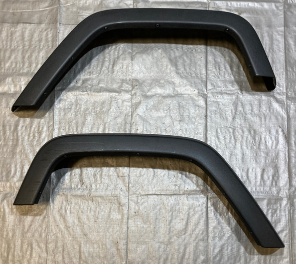 2007-2017 Jeep Wrangler JK Unlimited Rear Fender Panels / Pair / Textured Black /   JK016