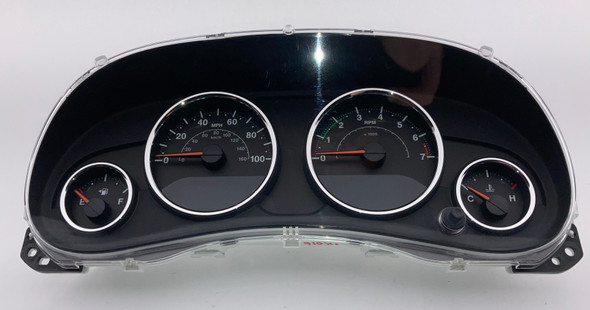 2016-2017 Jeep Wrangler JK Instrument Gauge Cluster / 56054392AF /   JK016
