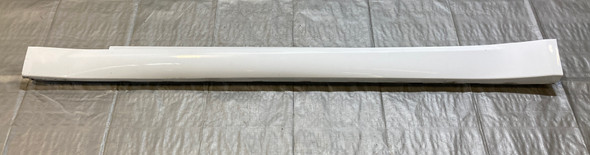 2017-2022 Alfa Romeo Giulia Base / Ti Driver Side Skirt Rocker Panel / Alfa White  AG005