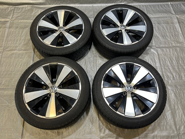 2013-2019 Volkswagen Beetle Turbo 18" 5 Spoke Wheels Rims w/ Tires / Set of 4 / VB012