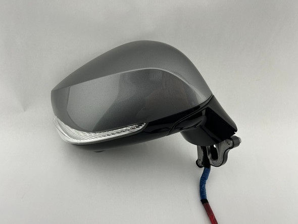 2017-2020 Infiniti Q60 Passenger Side Mirror / Auto Dim / Blind Spot / Camera / Graphite Shadow IQ605