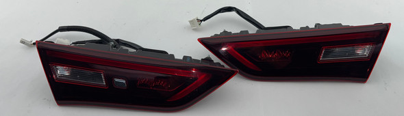 2017-2020 Infiniti Q60 Driver & Passenger Trunk Lid Tail Lights / Pair  /   IQ605