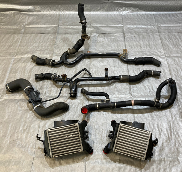 2012-2017 Fiat 500 Abarth OEM Intercoolers w/ Piping Set /   F5023