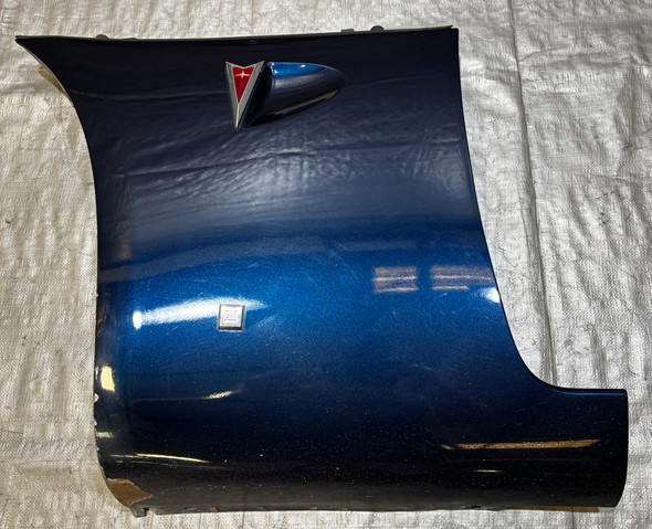 2006-2009 Pontiac Solstice Driver Fender Panel  / Deep (Dark Blue Metallic)  PS074