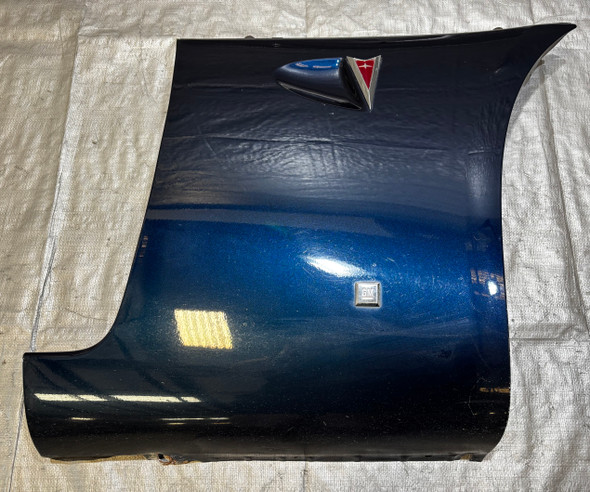 2006-2009 Pontiac Solstice Passenger Fender Panel / Deep (Dark Blue Metallic)  PS074