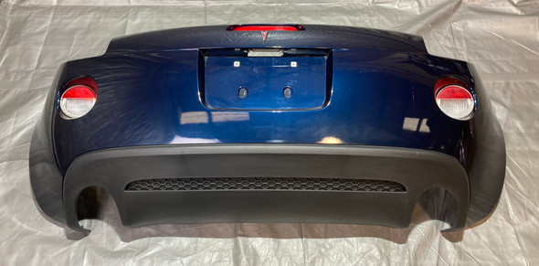 2006-2009 Pontiac Solstice GXP 2.0 Rear Bumper Cover w/ Valance / Deep (Dark Blue Metallic)  PS074