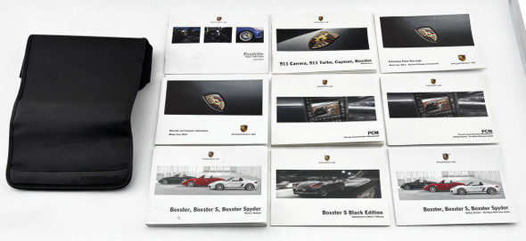 2012 Porsche 987 Boxster OEM Owner's Manual w/ Case /   BC035