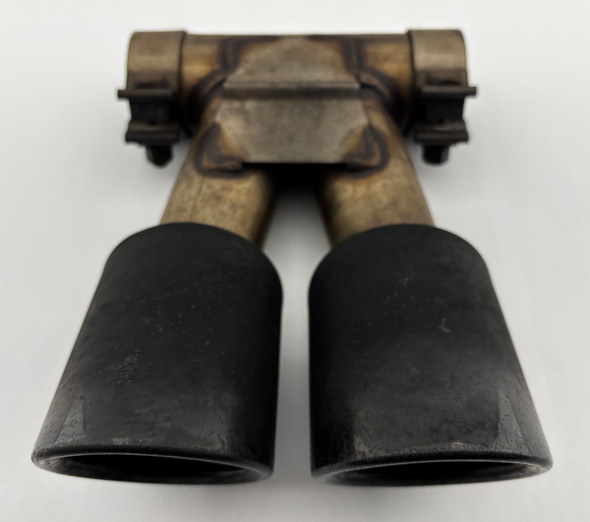 2009-2012 Porsche 987 Boxster S 3.4l Dual Exhaust Muffler Tip / Black / 103K BC035