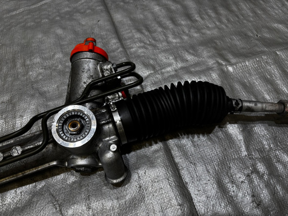 2009-2012 Porsche 987 Boxster Cayman Steering Rack Assembly w/ Tie Rod Ends / 103K BC035