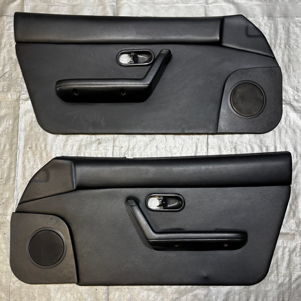 1990-1993 Mazda Miata Interior Door Panels / Black / Power Window /   NA106