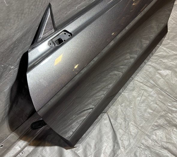 2015-2020 Ford Mustang S550 Driver Side Door Assembly / Magnetic Metallic  FM016