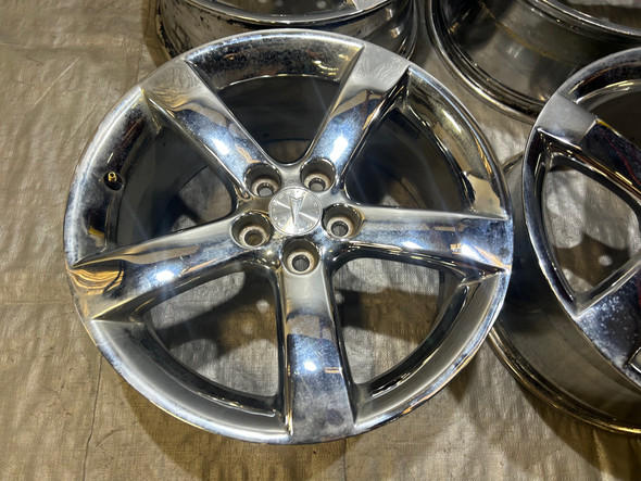 2006-2009 Pontiac Solstice 18x8" Wheels Rims / Chrome / Set of 4 / PS071