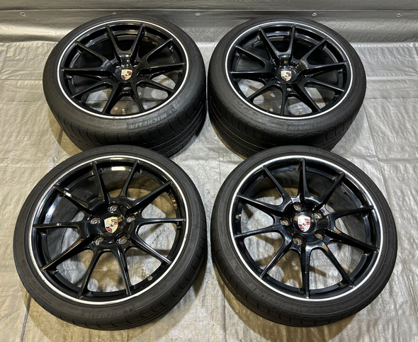 2005-2012 Porsche 987 Boxster Cayman Black Edition 19" Wheels Rims w/ Tires / Set of 4 / BC035