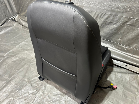 2015-2017 Volkswagen MK7 Golf R Driver Side Black Leather Seat Assembly / M7R11