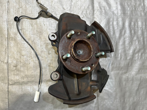 2009-2015 Mazda Mx5 Miata Driver Front Knee Spindle Hub Control Arms  / 74K NC104