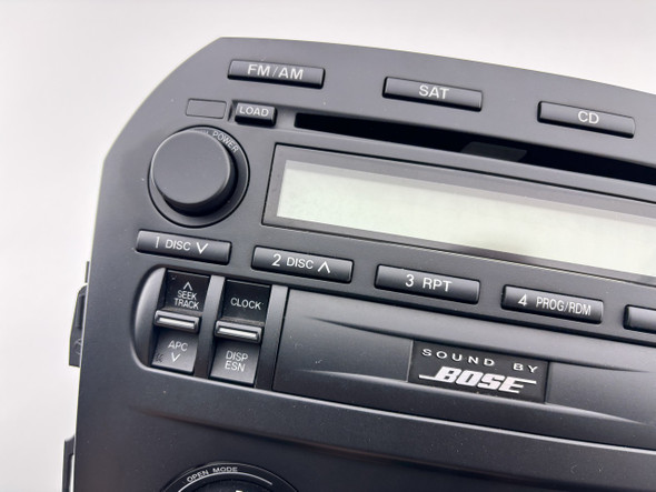 2006-2008 Mazda Mx5 Miata Bose Radio Head Unit w/ 6 Disc Changer / NE61669R0B /   NC105