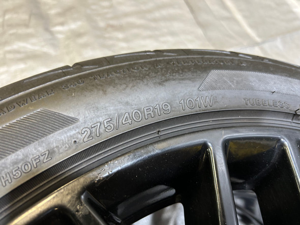 2015-2023 Ford Mustang GT Performance Package 19x9.5" Rear Wheel Rim w/ Tire / FM016