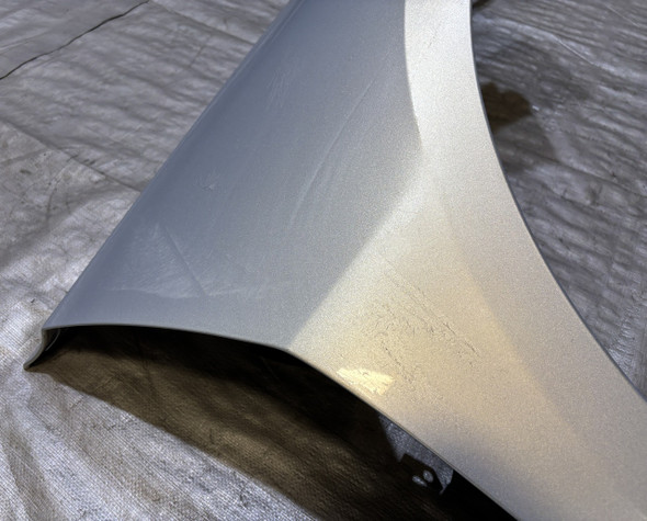 2020-2025 Chevrolet C8 Corvette Stingray Passenger Side Fender Panel *DAMAGE* / Silver Flare Metallic  C8001