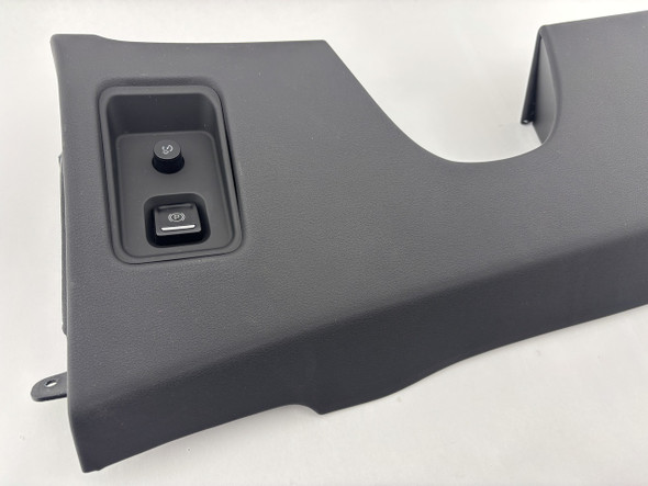 2020-2024 Chevrolet C8 Corvette Stingray 1LT Driver Steering Column Knee Trim Panel / Black /   C8001