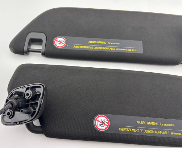 2020-2025 Chevrolet C8 Corvette 1LT OEM Sun Visors / Pair /   C8001