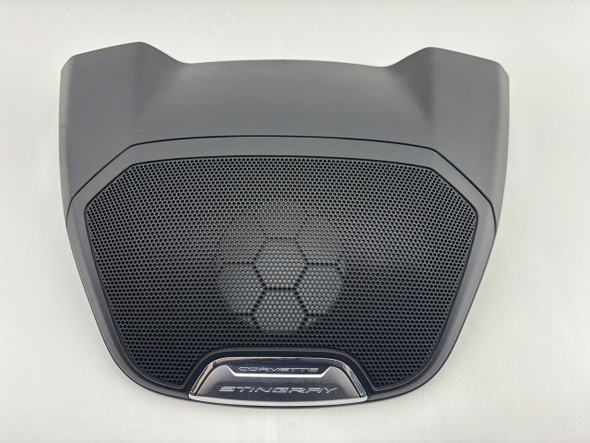 2020-2023 Chevrolet C8 Corvette 1LT Rear Console Waterfall Trim Panel / Black /   C8001