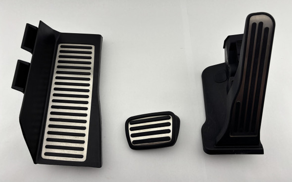 2020-2025 Chevrolet C8 Corvette Aluminum Pedal Trim Set / OEM /   C8001