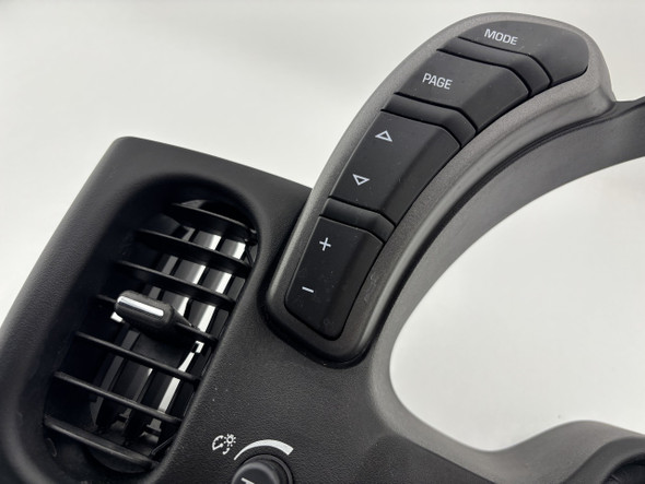 2005-2013 Chevrolet Corvette C6 Gauge Cluster Surround Trim w/ Switches  /   C6022