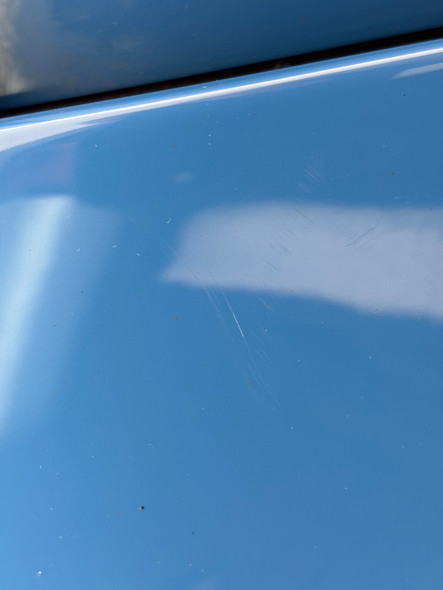 2015-2018 Subaru WRX STI Driver Fender Vent / Trim Panel / Hyper Blue  SS018