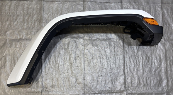 2018-2023 Jeep Wrangler JL / Gladiator JT Sport Passenger Front Fender Arch Flare w/ Light / Bright White  JT003