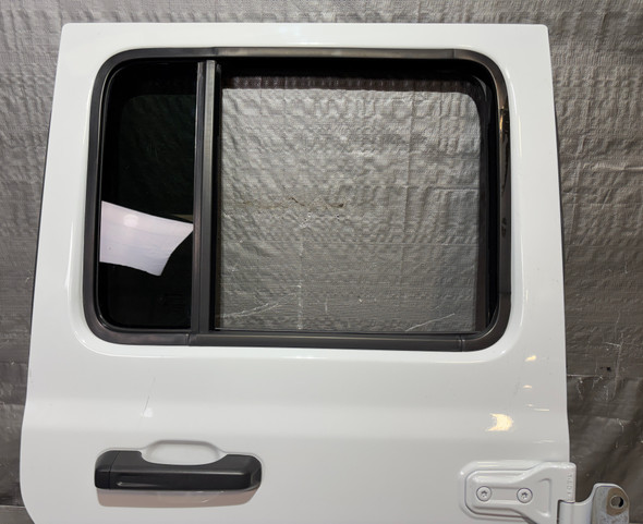 2018-2024 Jeep Wrangler JL Unlimited 4DR / Gladiator JT Passenger Rear Door Assembly / Bright White  JT003