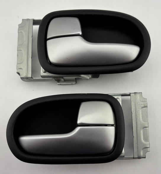 2001-2005 Mazda Miata Interior Door Handles / Silver / Pair /   NB267