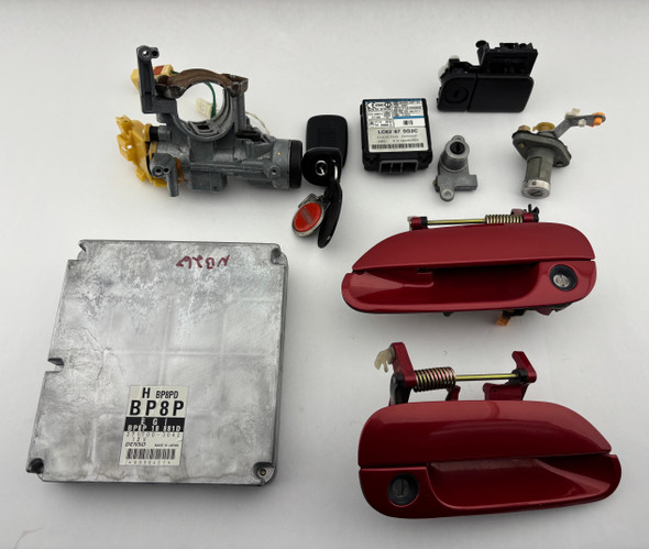 2004 Mazdaspeed Miata ECU Computer / Immobilizer / Ignition Switch / Key / BP8P18881D  /   NB267