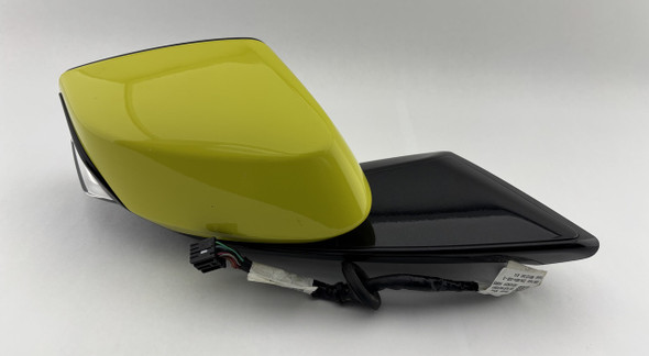 2020-2025 Chevrolet C8 Corvette Stingray 2LT Passenger Side Mirror w/ Auto Dim / Blind Spot / Accelerate Yellow Metallic  C8002