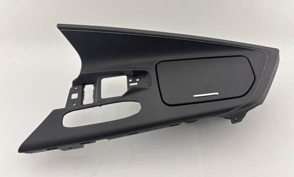 2020-2025 Chevrolet C8 Corvette Front Upper Console w/ Cup Holder / White Stitching /   C8002